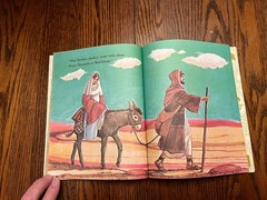 VTG Little Golden Book The Animals Of Christmas Eve #456-31 Copyright 1977