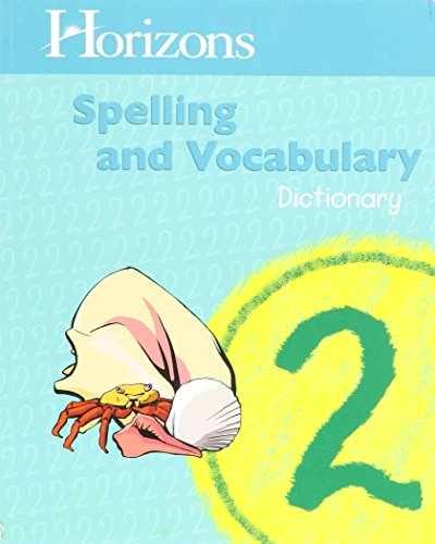 Horizons 2nd Grade Spelling & – Ring-bound, by Ph. D. Mary – Very Good