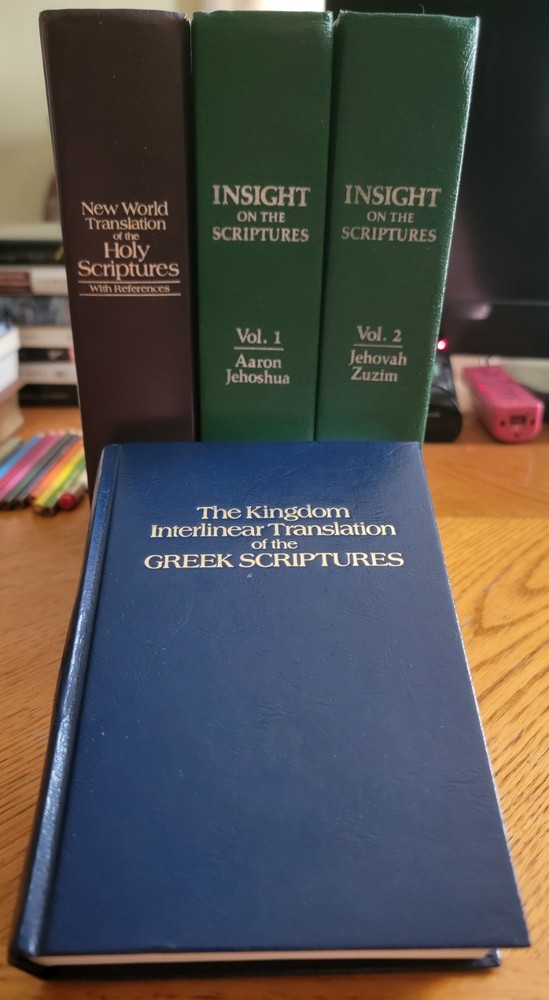 Kingdom Interlinear, Insight on the Scriptures, New World Translation Ref. Ed.