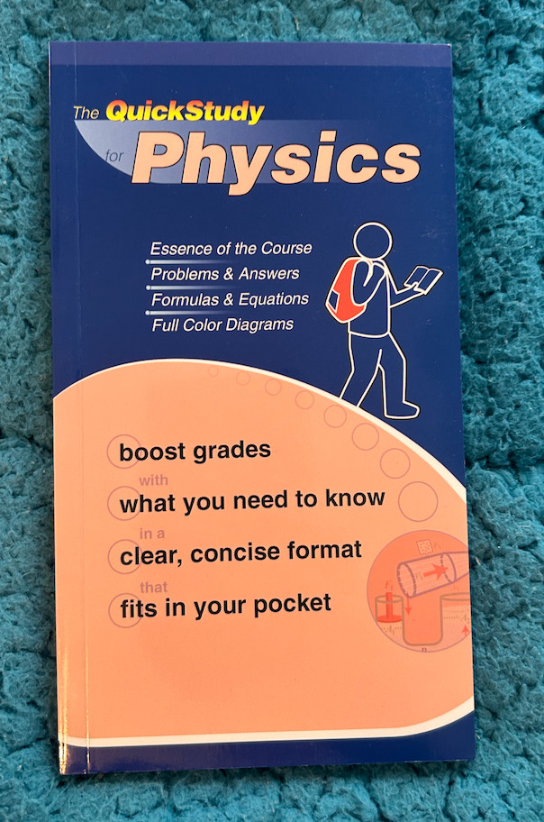 The QuickStudy for Physics | Study reference booklet | Formulas and Equations
