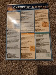 Quick Study Guide-Chemistry (Terminolog)