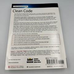 Clean Code Robert C. Martin 2009 Agile Software Craftsmanship Prentice Hall