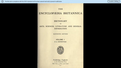 Encyclopedia Britannica 11th & 12th Edition – 32 Volume PDF E-Book set – DVD-ROM