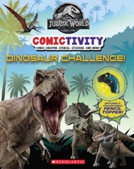 Dinosaur Challenge (Jurassic World: Comictivity) – Novelty Book – GOOD