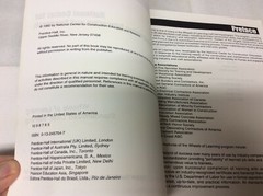 Millwright Level 1 Trainee Guide Binder, by NCCER – Wheels of Learning 1992 PB