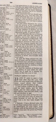 New,Indexed KJV Center Column Reference Bible, Burgundy Leather, RED LETTER,wBox