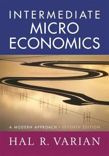 Intermediate Microeconomics: A Modern Approach by Varian, Hal R.