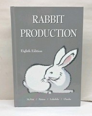 Rabbit Production 8th Edition Hardcover McNitt Patton Lukefahr Cheeke VGC