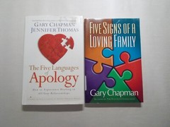 8 GARY CHAPMAN # MIXED LOT FIVE LOVE LANGUAGES W/STUDY GUIDE SINGLES MILITARY