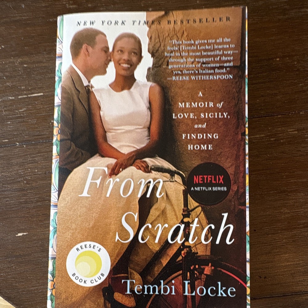 Tembi Locke From Scratch Memoir Paperback Simon & Schuster Netflix Reese’s Book…