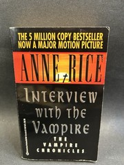Interview with The Vampire By Anne Rice Paperback Book 1 Chronicles