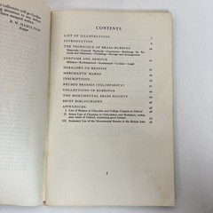 Notes on Brass-Rubbing Booklet 1976 Ashmolean Museum Oxford 7th Edition 1L