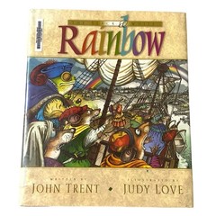 The Black & White Rainbow Hardcover John Trent First Edition Vintage 90s Animals