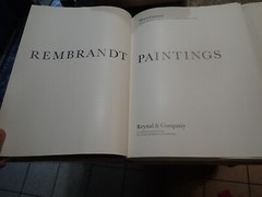 Rembrandt Paintings Vintage Reynal and Co. 1968 Art Book Horst Gerson HCDJ