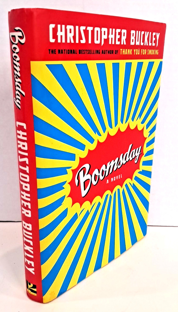 ‘SIGNED’ Boomsday by Christopher Buckley – 1st Edition Hardcover SHELF