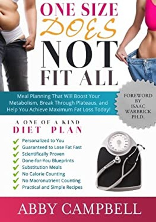 One Size Does Not Fit All Diet Plan : Meal Planning That Will Boo