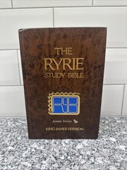 The Ryrie Study Bible King James Version 1978 Red Letter Hardcover Moody Press