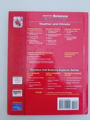 Prentice Hall Science Explorer Weather and Climate Student Edition Third Edition