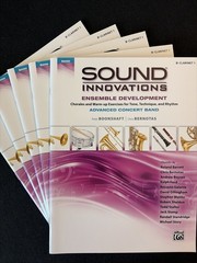 Sound Innovations Ensemble Development Advanced Concert Band Clarinet 1 Lot of 5