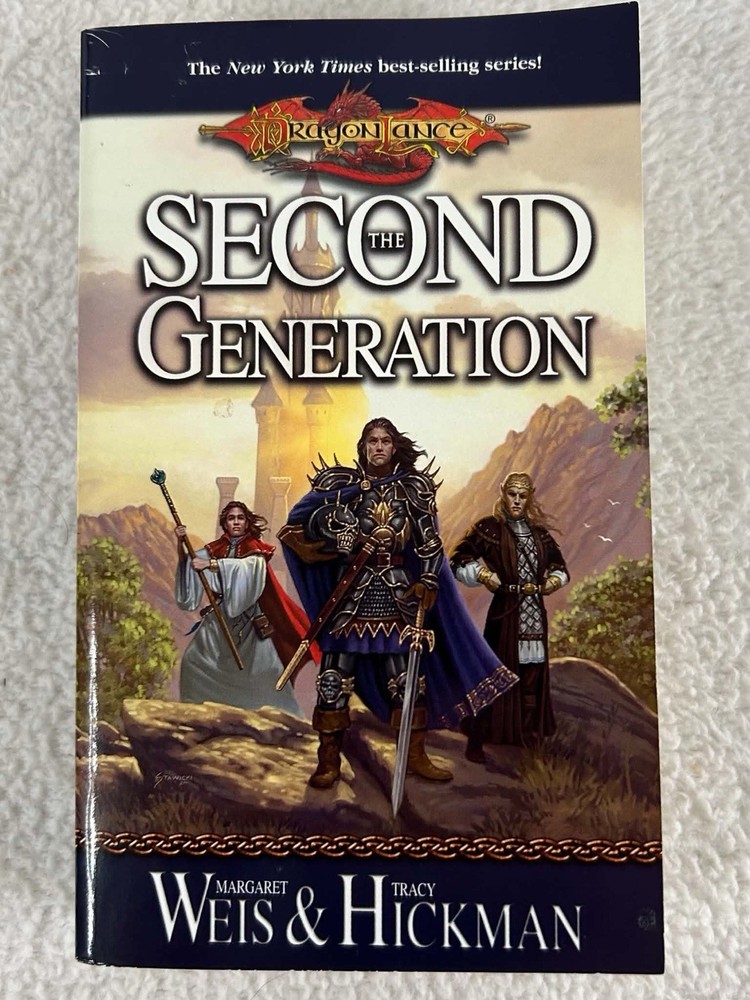 Dragonlance The Second Generation Weis Hickman Paperback 1st Print 1994 TSR D&D