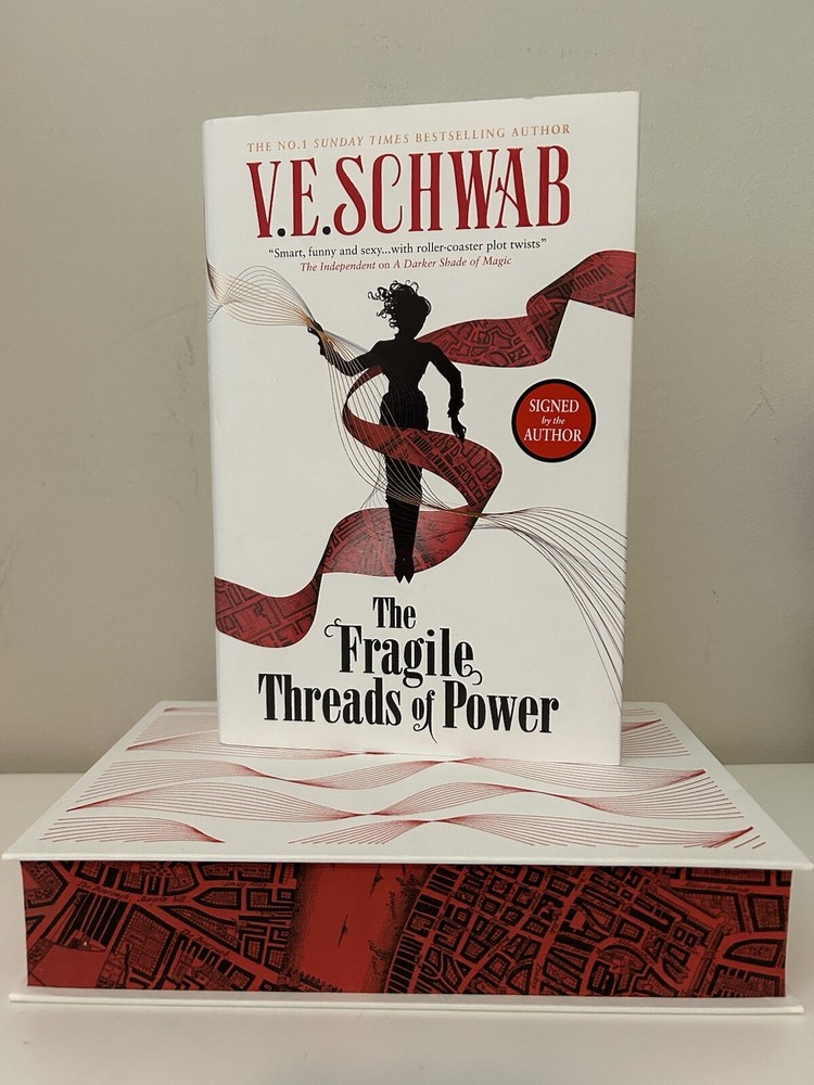 Signed The Fragile Threads of Power V.E. Schwab Waterstones Edition 1/1 Print UK