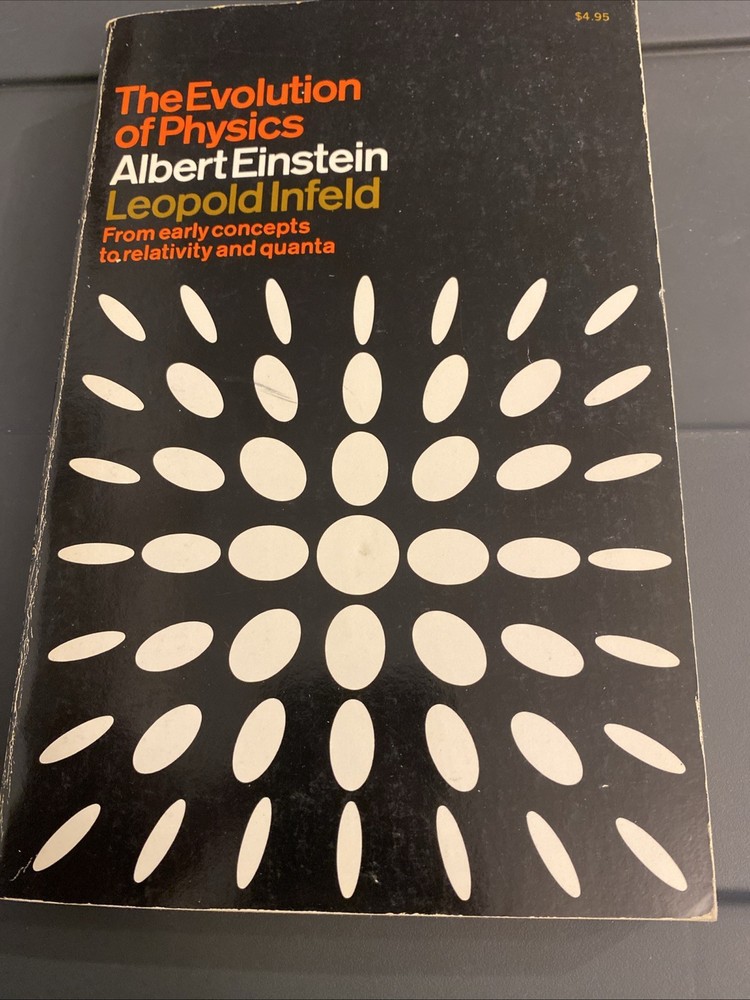 The Evolution of Physics by Albert Einstein and Leopold Infeld 1966 Paperback