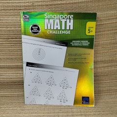 Singapore Math – Challenge Workbook for 5th, 6th, 7th, 8th Grade Math PB