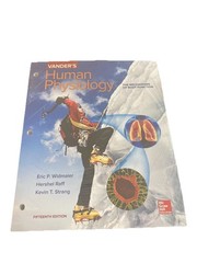 Vander’s Human Physiology Fifteenth Edition Eric P Widmaier Loose Leaf