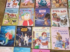 Little Golden Books Mixed Lot of 40 FREE SHIPPING