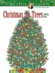 Creative Haven Christmas Trees Coloring Book (Adult Coloring) – VERY GOOD
