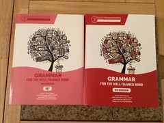 RED BUNDLE: INCLUDES GRAMMAR FOR THE WELL-TRAINED MIND RED WORKBOOK & KEY