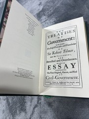 Two Treatises of Government Book Locke Liberty Library Leatherbound Collector HC