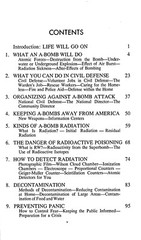 Atomic (Nuclear) bombing how to protect yourself “1950” 191 Pages