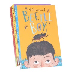 Beetle Boy Series by M.G. Leonard 3 Books Collection Set – Ages 9+ – Paperback