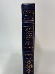 Vocation Legislation + Jurisprudence -Legal Classics Library Leather Binding VG+