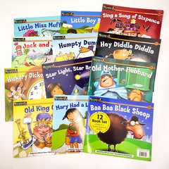 Newmark Learning Rising Readers Leveled Books Nursery Rhyme Tales set of 12 2011