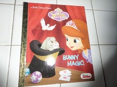 Sofia The First Bunny Magic!, A Little Golden Book,2014(DISNEY)