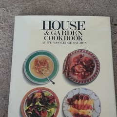 House & Garden Cookbook Hardcover w/ Dust Jacket – Alice Wooleidge Salmon (EN)