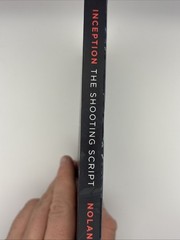 Inception : The Shooting Script by Christopher Nolan (2010, Trade Paperback)
