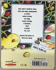 Old Lady Swallowed a Chick (Board Book) (Lucille Colandro) – NEW