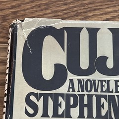 Stephen King Cujo 1981 Viking Book Club Edition BCE HC DJ VTG Horror