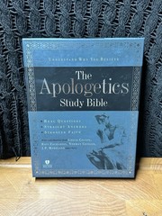 New! The Apologetics Study Bible – HCSB – Mahogany Duotone Simulated Leather