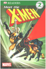 Marvel Meet The X-Men Clare Hibbert DK Readers Beginning To Read Alone Level 2