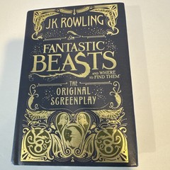Fantastic Beasts The Original Screen Play 1st Ed., w/ Dust Jacket Hardcover New