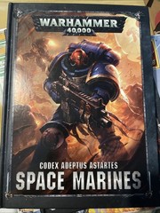 Warhammer 40k Codex Adeptus Astartes Space Marines Hardcover Book Games Workshop