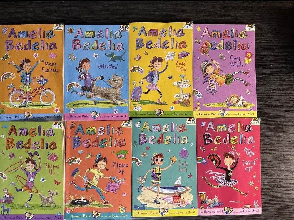 Greenwillow Paperback Amelia Bedelia Chapter Books, 1-8 By Herman Parish
