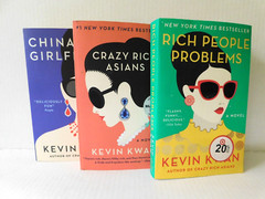 Crazy Rich Asians Trilogy Paperback Book Set By Kevin Kwan Set of 3 Very Good