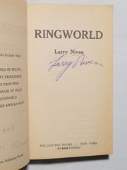 LARRY NIVEN SIGNED PAPERBACK – Ringworld #1 1971 Known Space