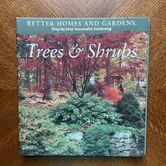 BH&G Trees & Shrubs Hardbound Spiral Gardening Book Catriona Tudor Erler 1995