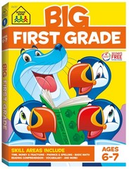 SCHOOL ZONE – BIG FIRST GRADE WO – School Zone|Joan Hoffman – Good – See con…